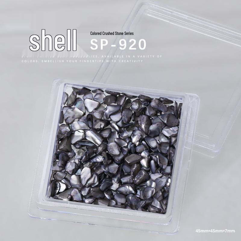 

Цветная пудра для нейл-арта из дробленой морской раковины - Японские неправильные фрагменты