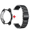 Bracelet + Boîtier pour Samsung Galaxy Watch 6 5 4 44mm 40mm Classic 46mm 42mm Bracelet en Acier Inoxydable Galaxy Watch 3 5 Pro 41 45mm Bracelet