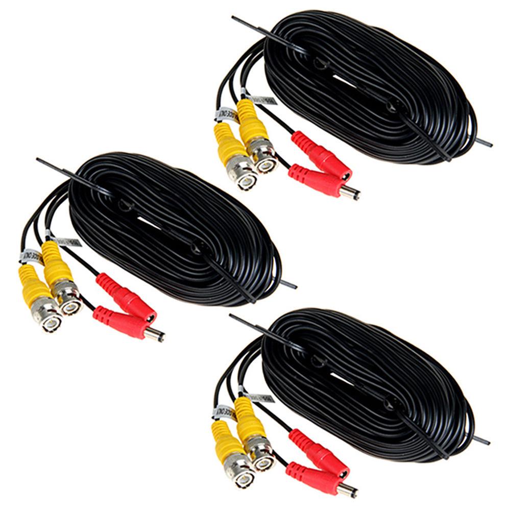 Le migliori offerte per CCTV DVR Camera Video DC Power Security Cavo BNC Prolunga 10-60 m