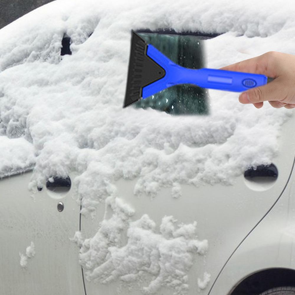 Eiskratzer Schneebürste Winter Abnehmbare Schneekratzbürste Schneeräumwerkzeug Mit 360 Grad Drehkopf Für Autos Wohnmobile LKWs