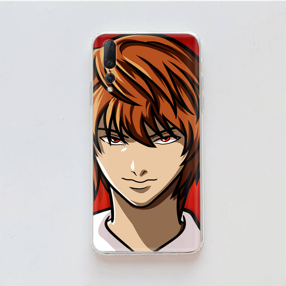 

Прозрачный чехол для Samsung A04 A14 A23 M33 M53 Realme 10 9 C35 C55 VIVO X80 Infinix Hot 30 Note 11 Tecno Spark 8P Pro W-62 Death Note Realme Narzo 50a Prime эбеновый