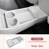 For Geely EX2 Car Central Control Lower Silicone Storage Box Glasses Storage Tray Anti Scratch Anti Slip Interior Accessories