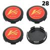 4 PZ 64MM Diametro Esterno / 62MM Diametro Interno Tappo Per Cerchi WORK EMOTION EQUIP MEISTER Logo VS & WORK Tappo Centrale Ruota Copri Ruota Auto Sportiva Tappi Mozzo