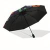 Vinyl Record Wall Art: A Musical of Classic AlbumsUmbrella, Portable 3-Fold Umbrella for Men & Women,Christmas Gift ES149