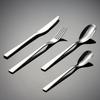 304 Stainless Steel Steak Knife, Fork and Spoon Three-piece Set Straight Edge New Era Set Home European Hotel Western Food