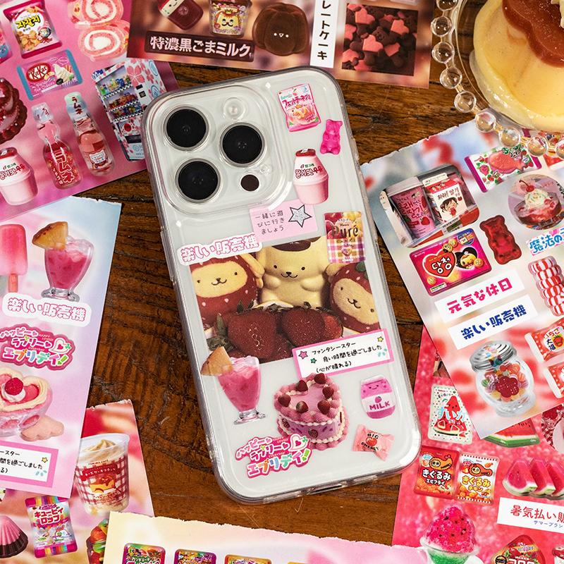 20pcs Y2K Style Japanese Sticker Set Journal Decorative Stickers Goo Card Stickers Po Decorative Sticker Set