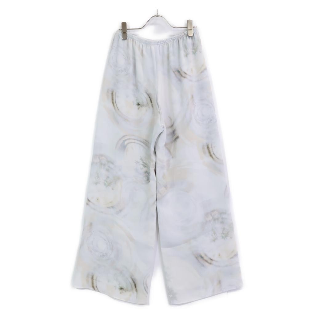 DES PRES 25 Years Ripple Print Relax Pants Bottoms 36 grayUsed