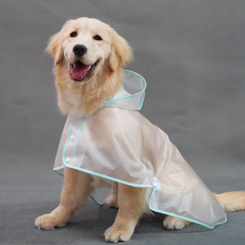 Puppy Raincoat Big Dog Golden Retriever Clothing Large Dog Dog Clothing Pet Raincoat Cloak