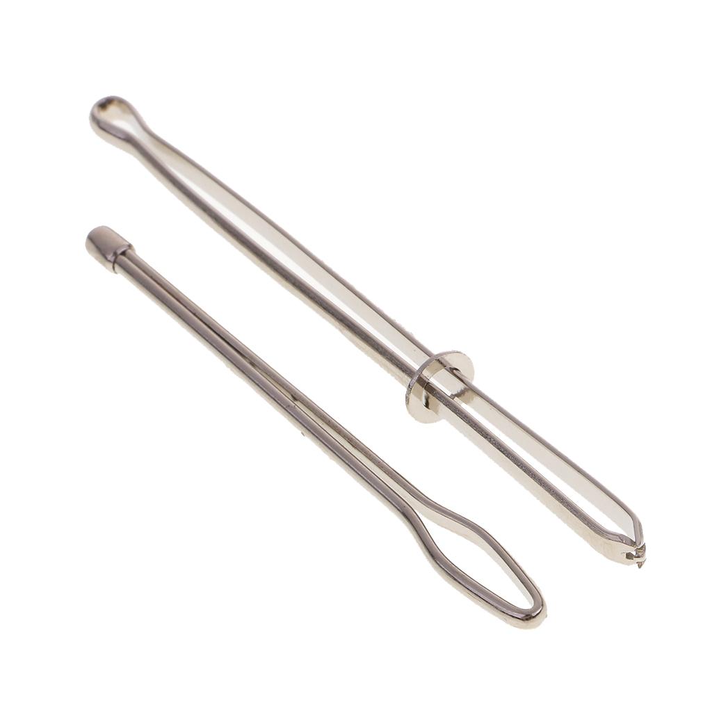 

Needle Threader Bodkin Set Pinch Thread Insert Elastic Stainless Steel Sewing Tools for Sewing Supplies and Accessories серебряный