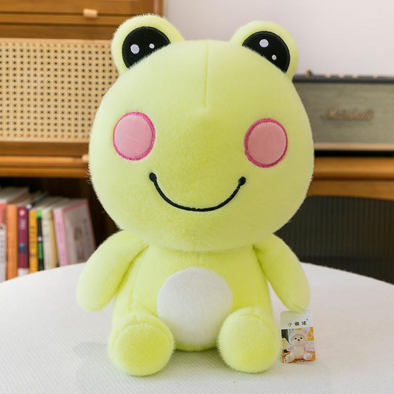 Plush Frog Couple Pillow Toy With Soft Short Plush For Home Decor And Gifts