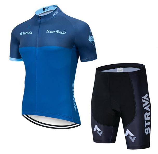 2026 Summer Breathable Cycling Clothing Set Short Sleeve Road Cycling Clothing Sunscreen Quick Dry Men's and Women's Cycling Shorts