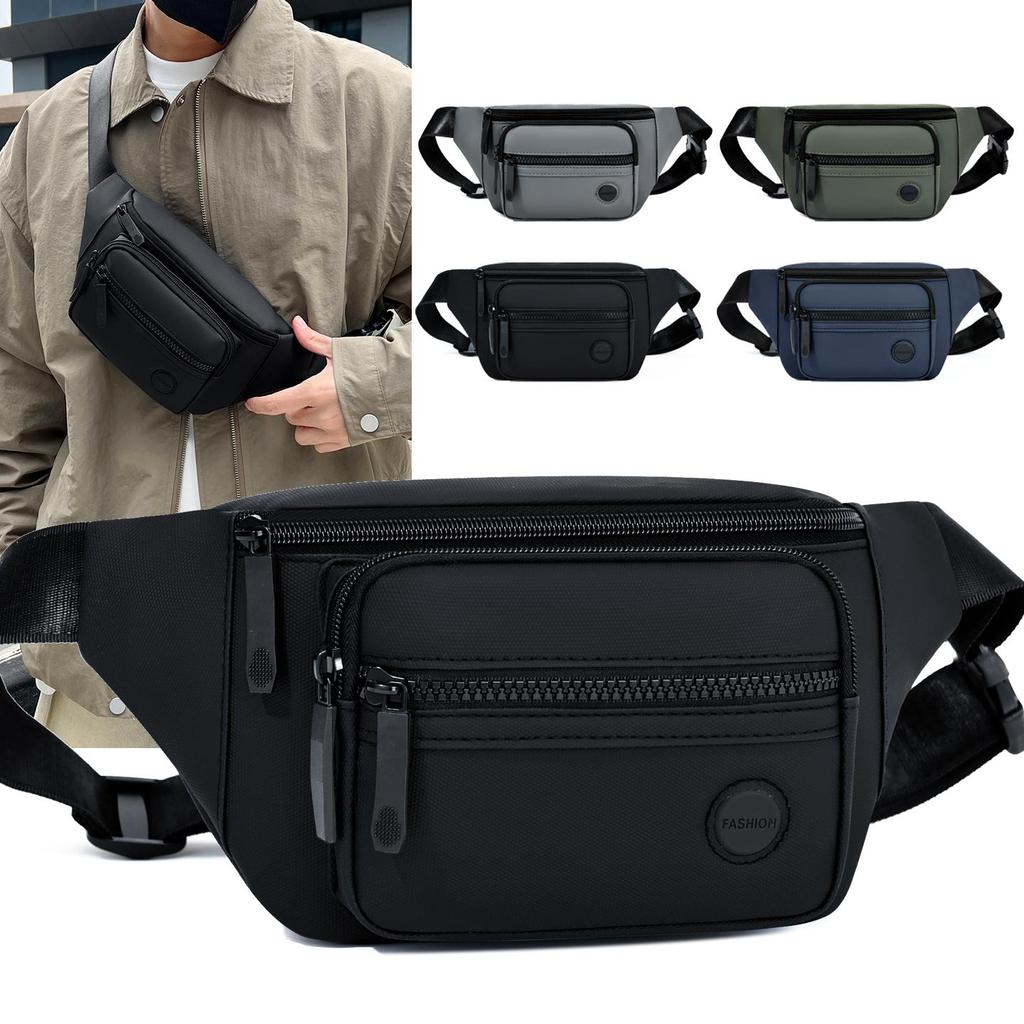 Marsupio Impermeabile Unisex con Scomparti Multipli per Viaggio