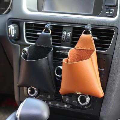 Sac de Rangement pour Voiture Facile avec Crochet Installation Anti-chute Minimaliste Stable Organisateur d'Intérieur