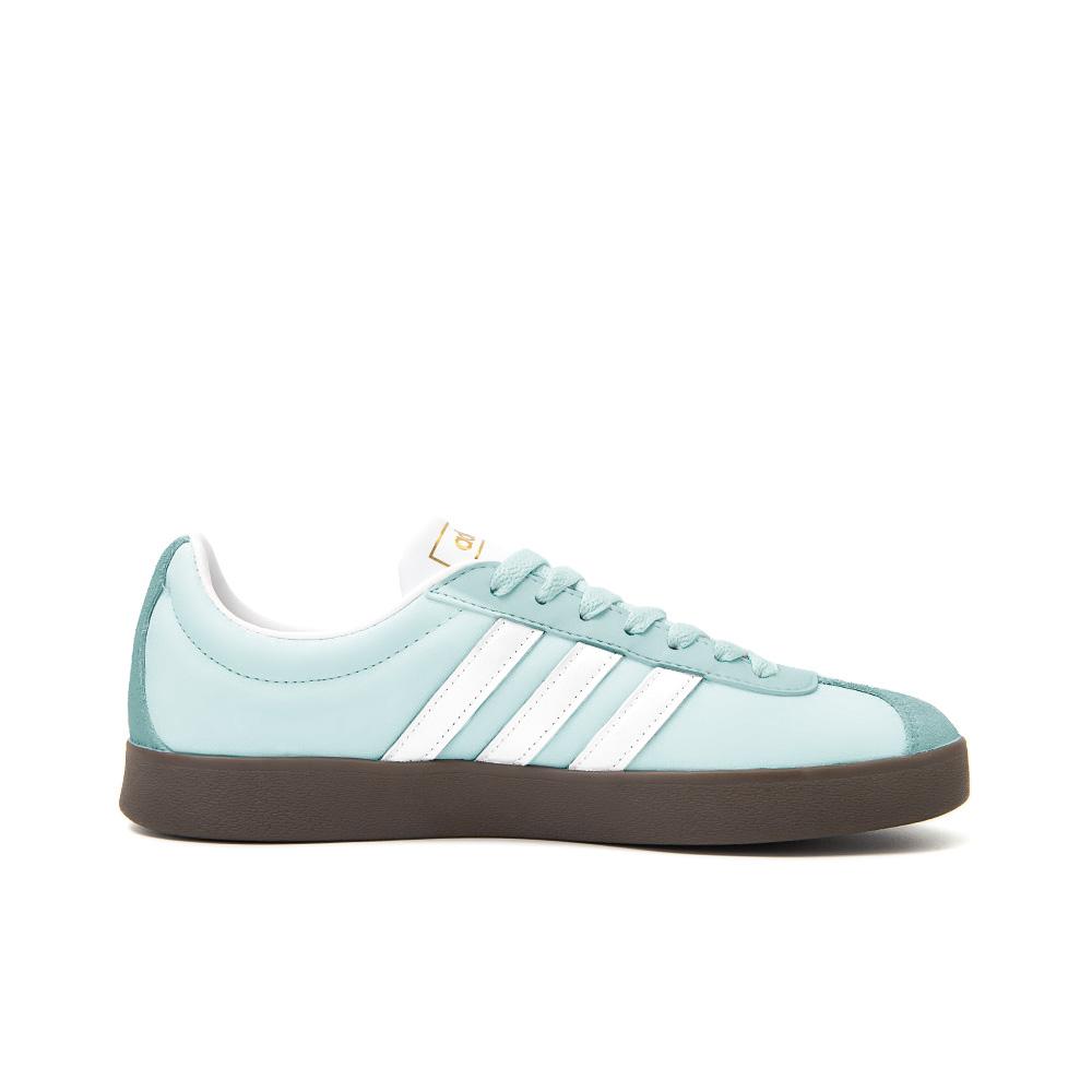 Adidas Neo VL Court 2.0 Slip Resistant Abrasion Resistant Low top Skateboard Shoes Unisex Cyan ID6015(Team354-)