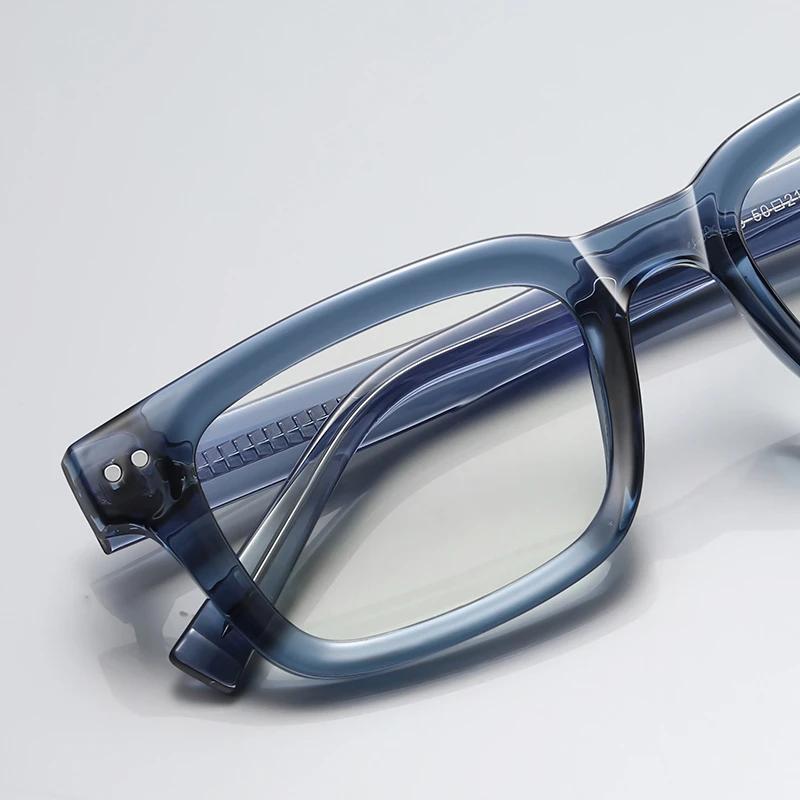 Blue Light Blocking Small Square Prescription Glasses For The Nearsighted TR90 UV400 Shortsighted Eyeglasses 0 -0.5 -0.75 To -6.