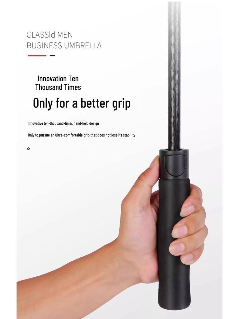 Premium Extra Large Golf Umbrella with Long Handle and Waterproof Double-Layer Design