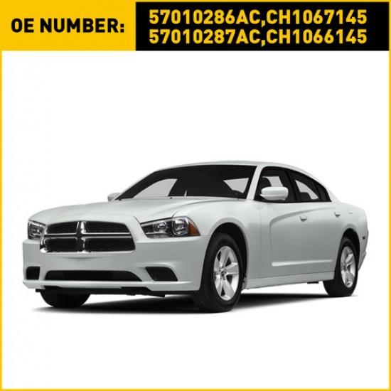 For 11-14 DODGE AVENGER BUMPER RIGHT & LEFT FASCIA SUPPORT BRACKET 57010286AC US