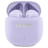 Guess Printed Classic Logo - Bluetooth Tws Headphones + Charging Case (Purple)