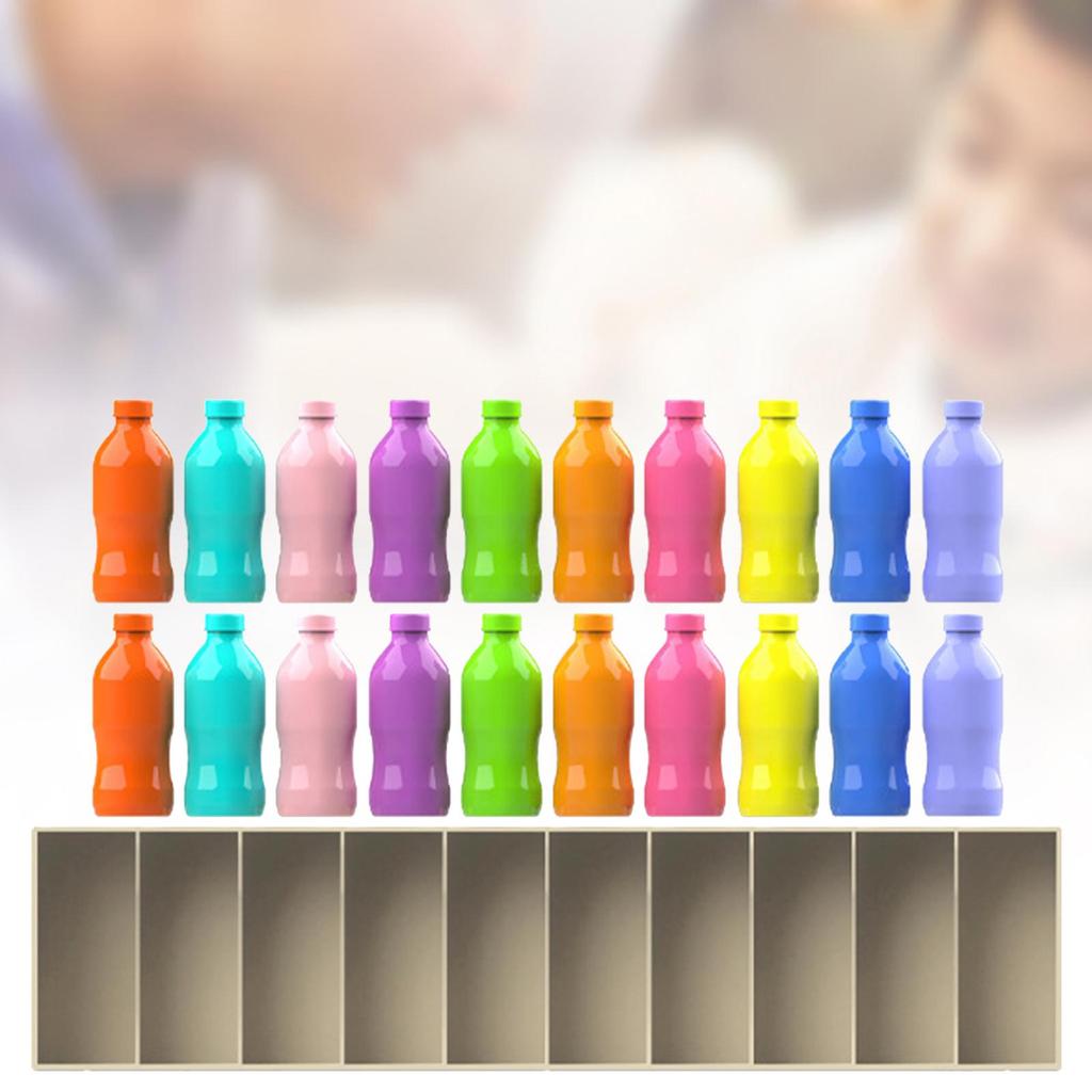 Bottle Color Matching Toy, Game Unique Family Games Match The Toy for Camping Birthday and