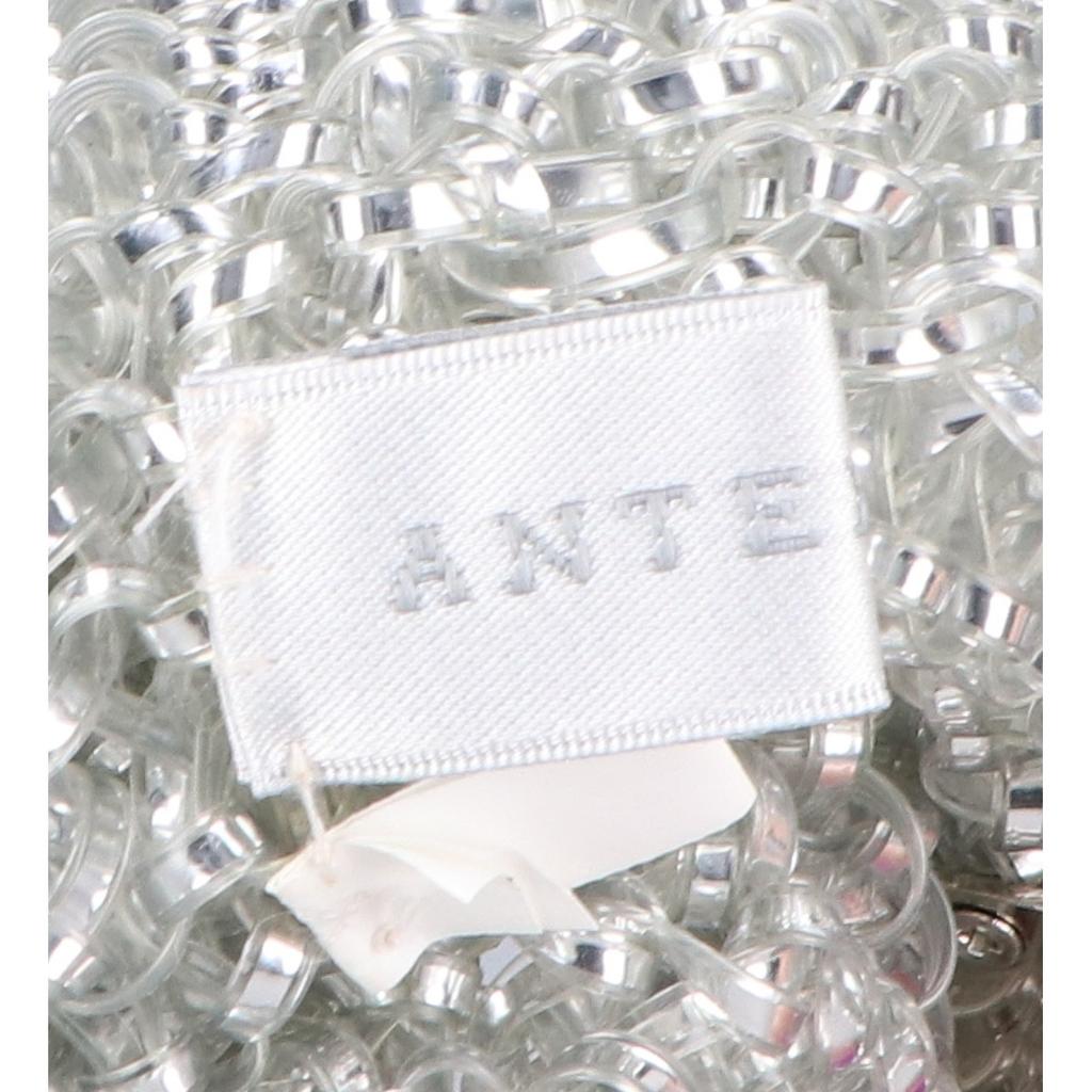 ANTEPRIMA [Beautiful Condition] Lucchetto Wire 3WAY Shoulder Handbag SilverUsed