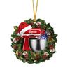 1pcs Christmas Pendant Creative Kitchen Mixer Decoration Christmas Tree Hanging Ornaments Funny Cartoon Family Home Decoration