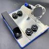 45° Angle Stainless Steel Tile Trimming Stand - Manual Chamfering Tool Bracket with Metal Construction,Operation, Precision Cutting and Finishing
