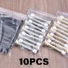 10Pcs Heavy Duty Spring Door Stoppers with Rubber Bumper AntiCollision Wall Protector for Kitchen, Bedroom, Office
