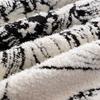 Half Fleece Flower Sofa Cover With Tassels Non Shedding Autumn Winter Sofa Blanket Towel Anti-Dirt Couch Cushion For Living Room