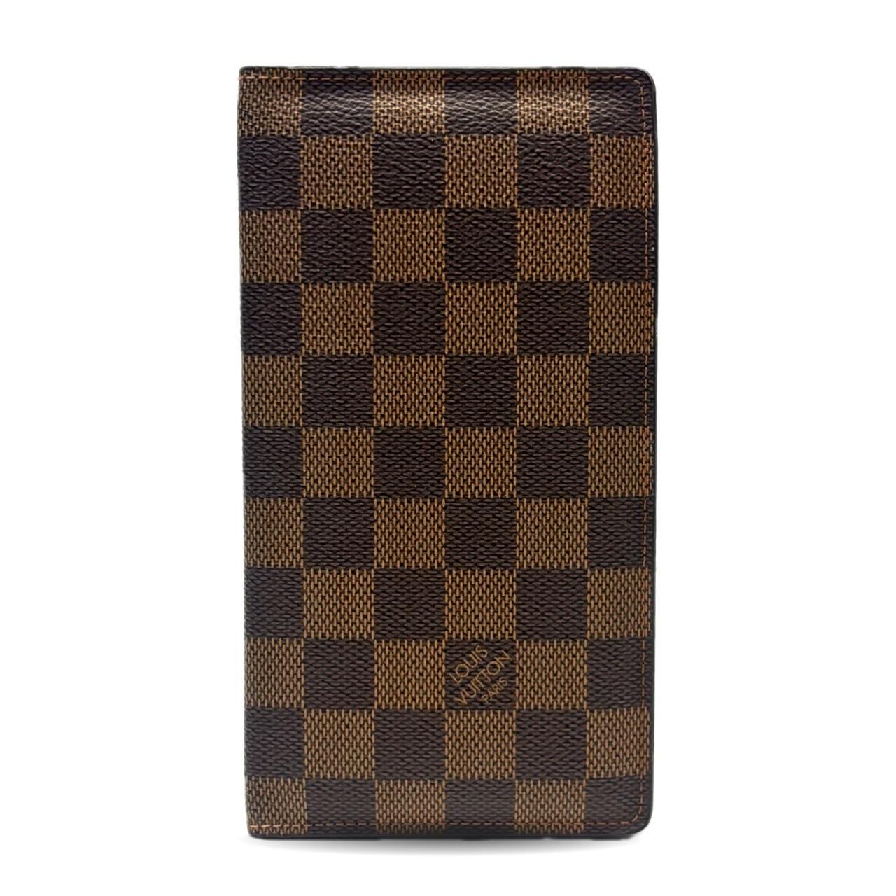 Б/у Louis Vuitton Кошелек складной Damier Канва Damier Унисекс