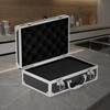 Portable Aluminum Tool Box  Case Portable Equipment Toolbox Organizer Shockproof Safety Instrument Tool Case Suitcase