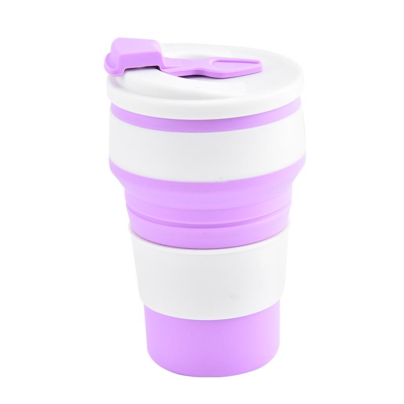 Foldable Silicone Travel Cup - Portable Outdoor Drinking & Mouthwash Solution