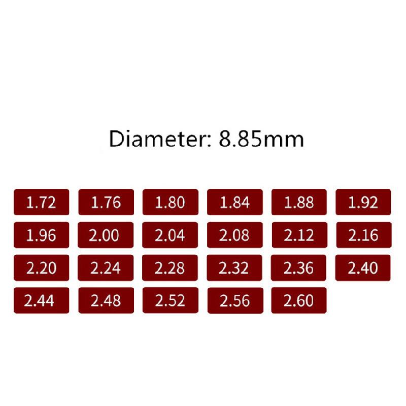 23X Uszczelki zaworów silnika motocyklowego 1,72 mm-2,6 mm Dla Bmw Kawasaki Honda