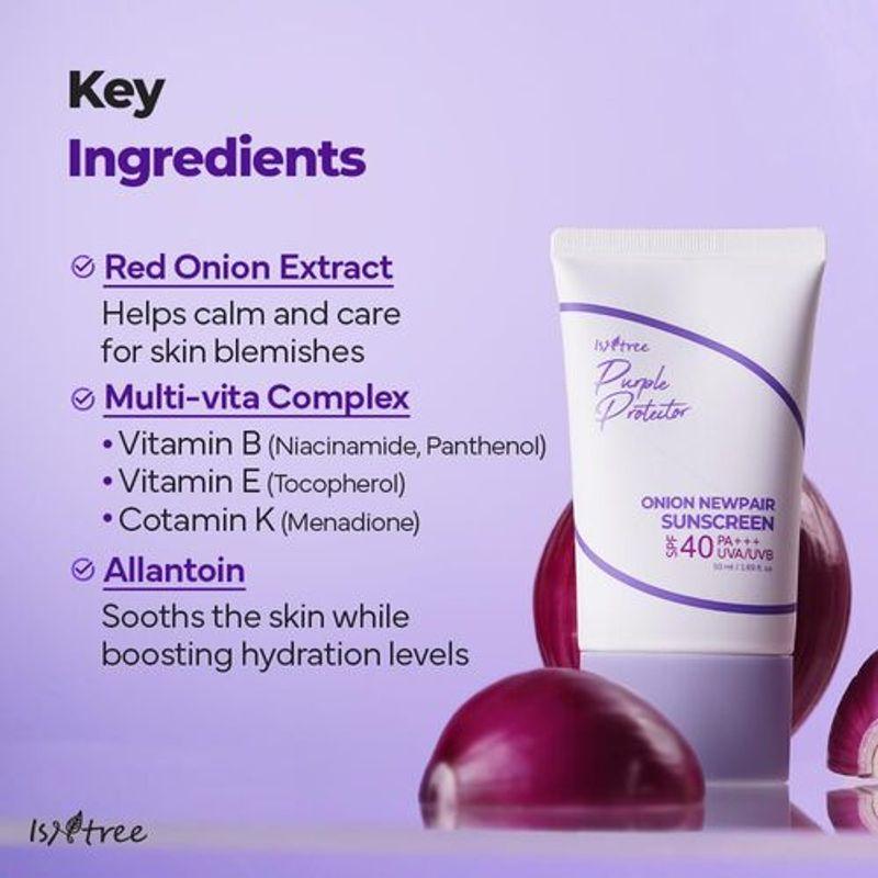 [Isntree] Onion Newpair Sunscreen 50ml (OTC Ver.)