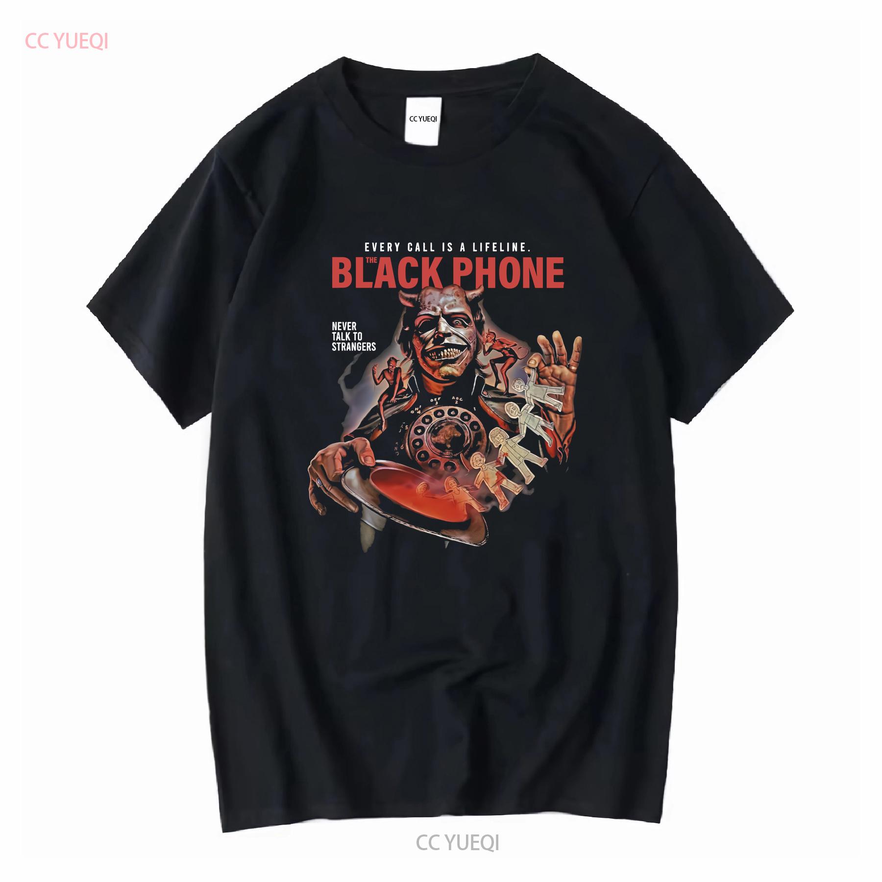 

The Black Phone Grabber Horror Movie T Shirt Cotton S 3XL vintage Washed Comfortable Stretched Soft designer clothes fashion 4XL