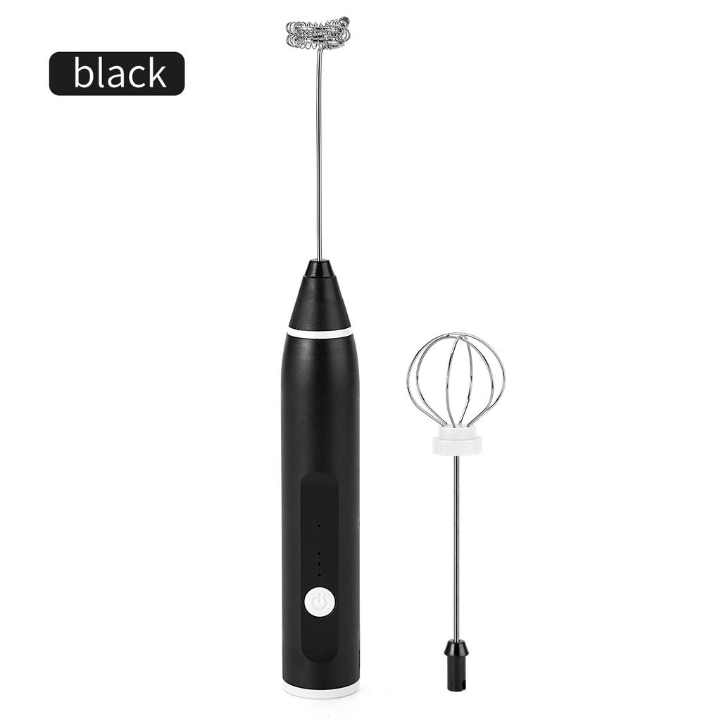 New Portable Electric Milk Frothers Handheld Blender Cappuccino Cream Egg Beater Food Blender USB Mini Coffee Maker Whisk Mixer