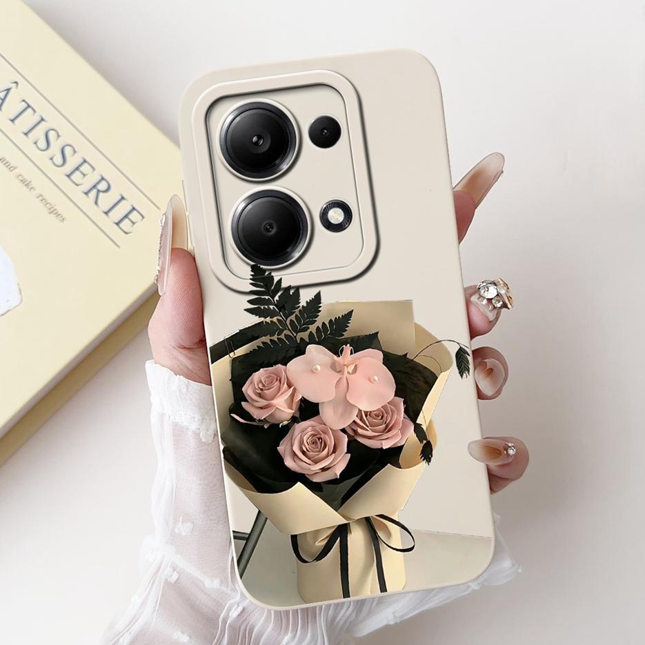 For Xiaomi Redmi Note 13 4G Case Note13 Pro Cute Fashion Candy Painted Cover Soft TPU Phone Case For Redmi Note 13 Pro Plus Bags