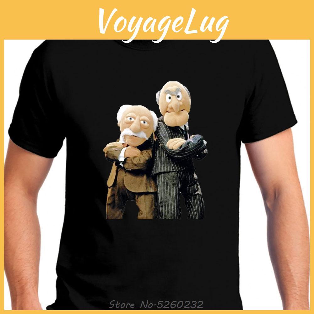 Waldorf Tshirt Statler Black And Clothing Fashion 100 Cotton Good Quality Brand Cotton Shirt Style Cool Shirts