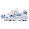 New FILA Fluid Low Tops Sports Shoe White Blue Pink Women's F12W114111FFL
