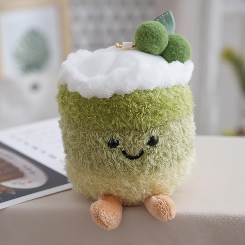 Jellycat Gradient Cute Cherry Cake Cartoon Plush Pendant For Birthday Gift