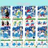 Delightful Cm2307023 Cartoon Smurf Interactive Stickers And Puzzles For Children