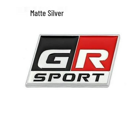 GR Label GRMN Car Sticker & GRSPORT Grille Badge - Fits Toyota GR, GT86 Body Modification