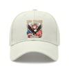 [250 Years Baseball Cap] Unisex Adjustable Polyester Printed Eagle Vintage Style Baseball Hat For Patriotic Holiday & Daily Wear