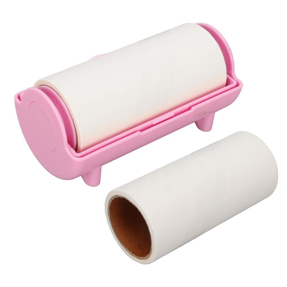 2pcs Pink Nail Art Stamper Nail Stamper Cleaner Paper Daily Salon Nail Art Auxiliary Consumable