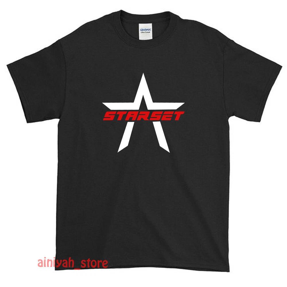 New Starset Divisions Logo Men s Funny T shirt USA Size S-XXL M