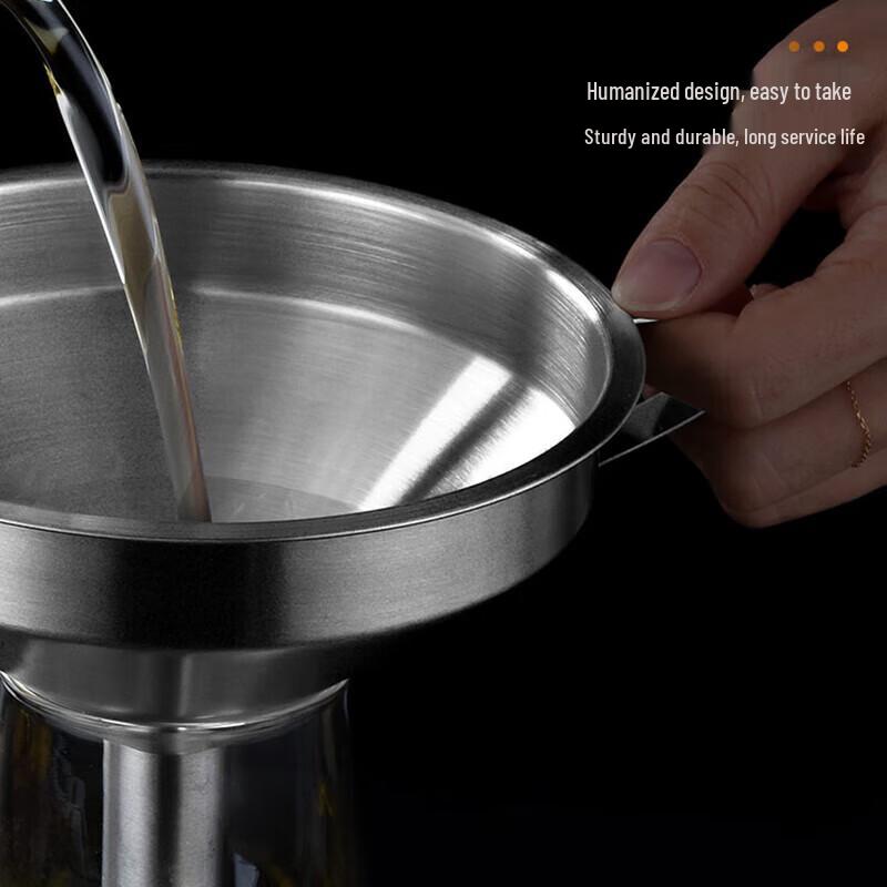 NHZHIW 304 Stainless Steel Kitchen Funnel Set