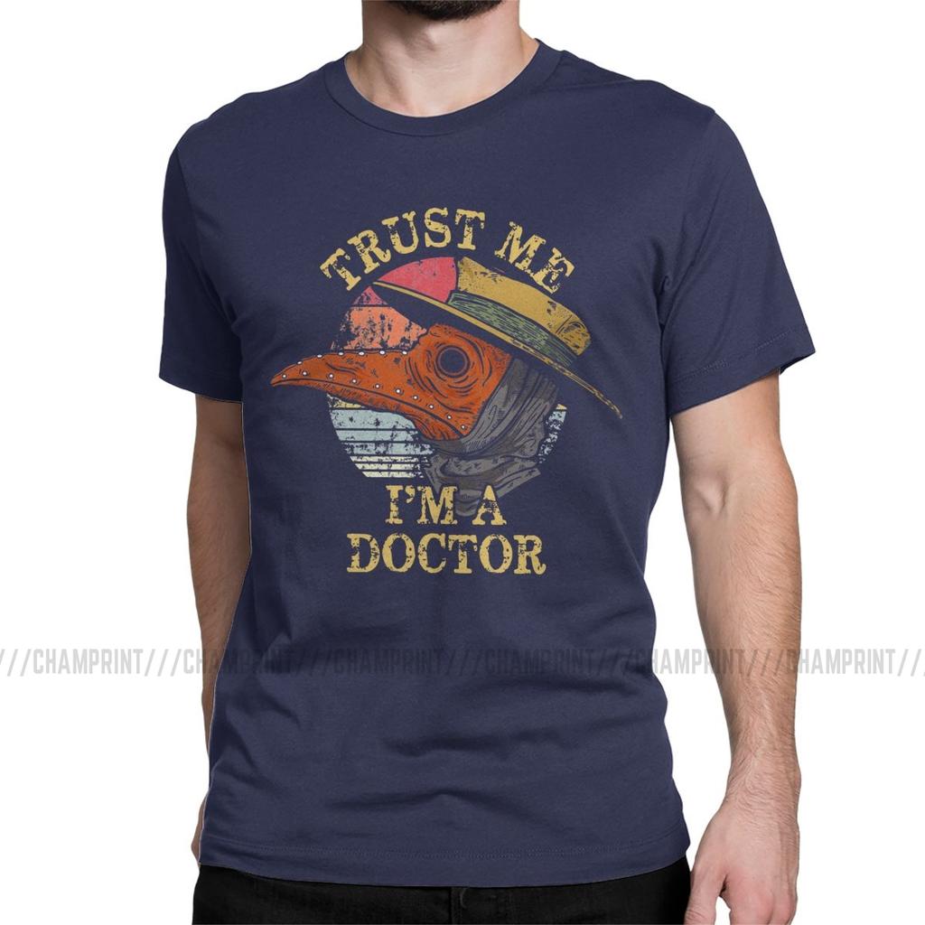 Plague Doctor Trust Me I M A Doctor Men S T Shirt Horror Halloween Black Death