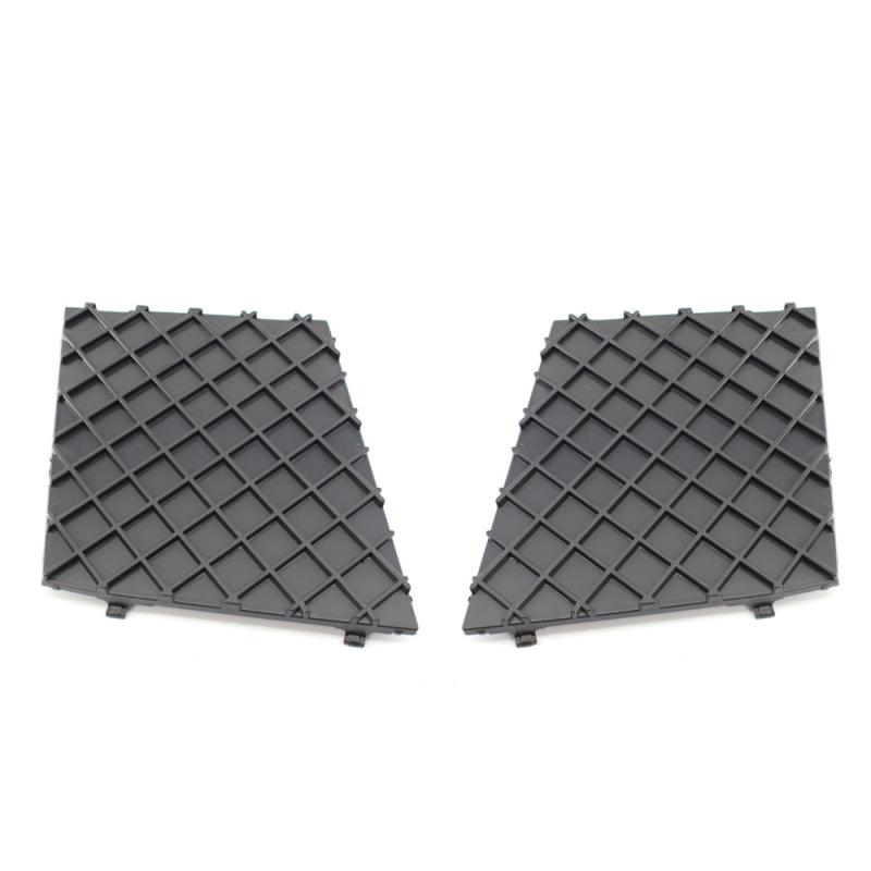 1Set Links/Rechts Auto Vorderen Stoßfänger Grill Platte Trim Abdeckung Mesh Für BMW 5-Serie E60 E61 51117897186 51117897184 stoßstange Abdeckung
