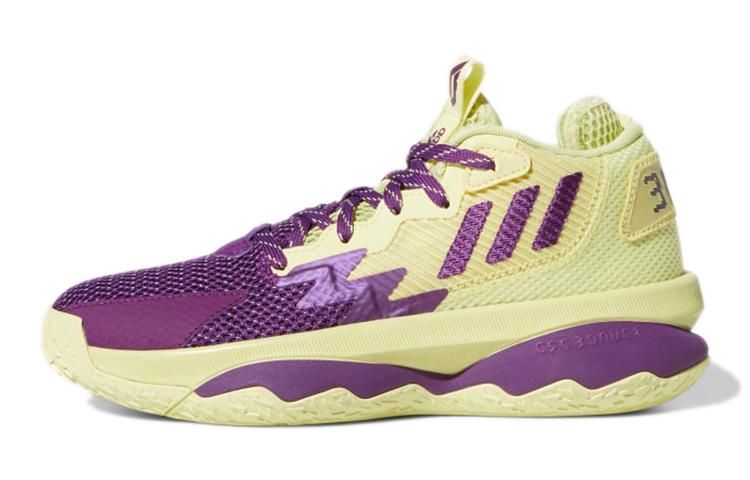 

Adidas D Lillard 8 Slip Resistant Abrasion Resistant Low top Performance Basketball Shoes Purple GY2906 38