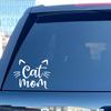 DS87#15X12cm Car Cat Mom Sticker Vinyl Sticker, Car Truck Creative Waterproof Car Stickers Vinyl Decal Motorcycle Decorative Accessories