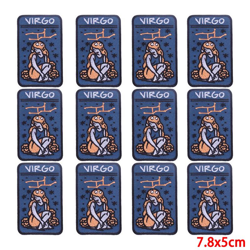 10 teile/los Großhandel Stickerei Patch Eisen Auf Patches Für Kleidung Patches Auf Kleidung Jacken Dekor Applikation Nähen Liefert